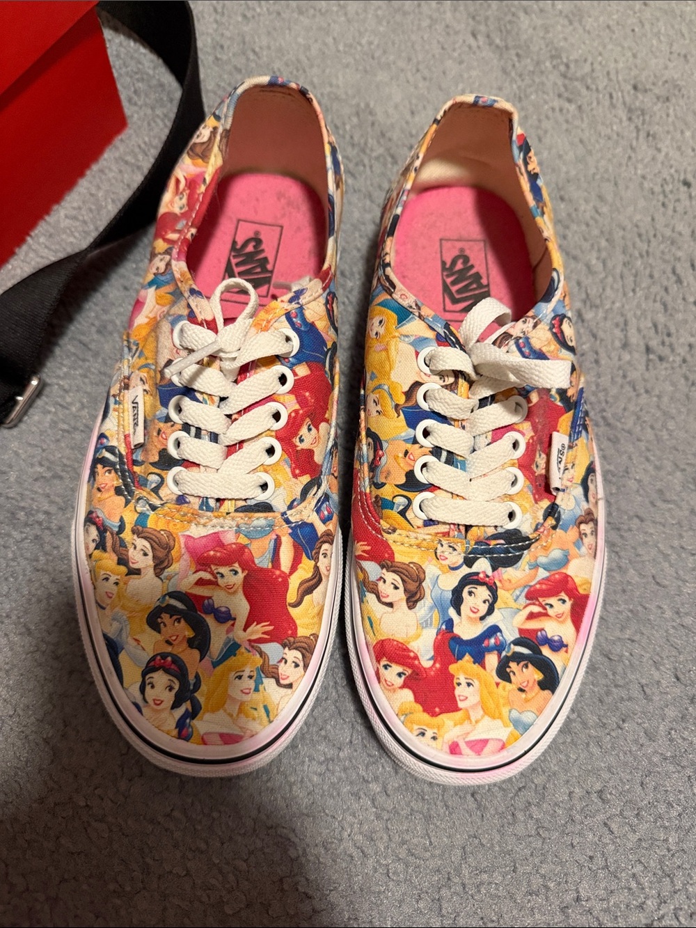 Rare Vans x Disney Princess Multi Portrait Authentic Sneakers